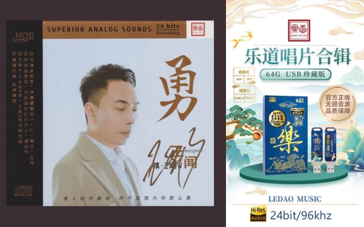 乐道唱片合集14 王闻《勇·王闻》HIR